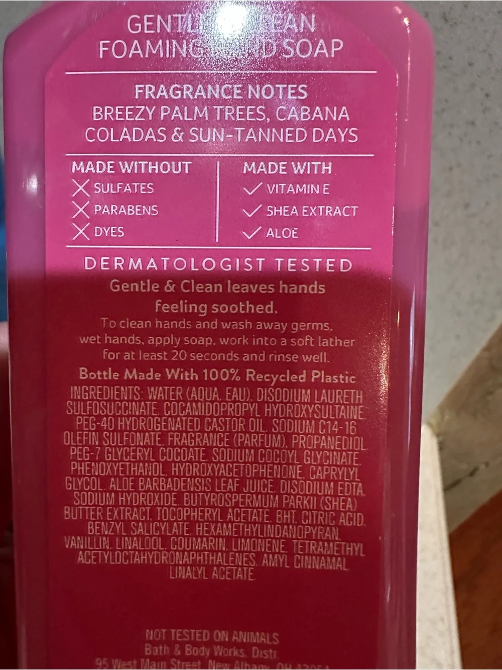 Bath & Body Works Spring 2026 Foaming hand soap set of 2: Endless wkd & miami